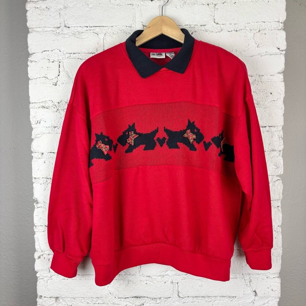 Vintage Scottie Dog Sweatshirt